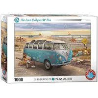 Eurographics 6000-5310 - Love & Hope VW Bus , Puzzle, 1.000 Teile