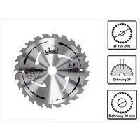 Makita A-89632 HM Kreissägeblatt M-Force 165mm 24 Zähne mit