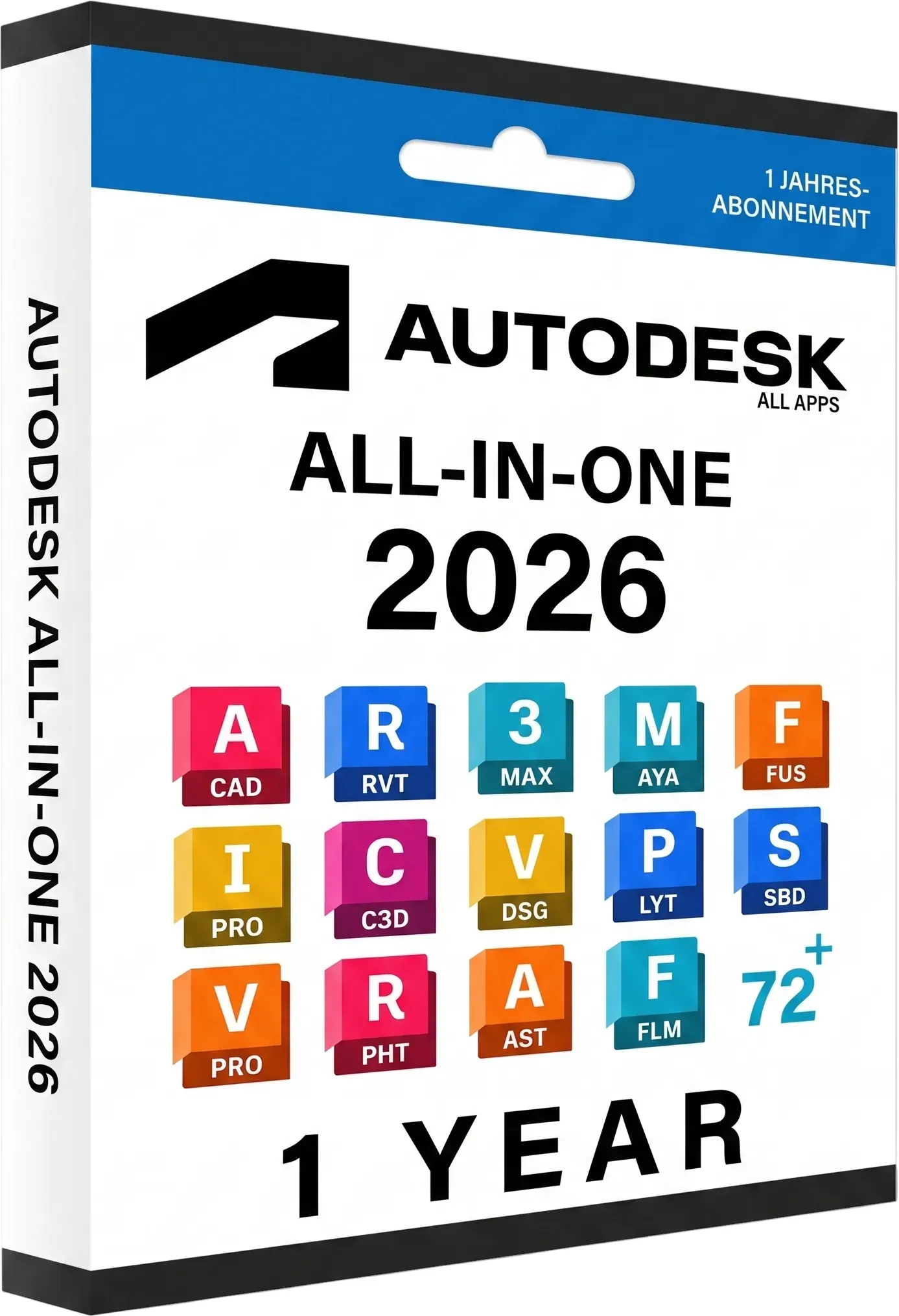 Autodesk Apps Collection (PC, Mac) - 1 Gerät - 1 Jahr