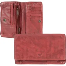 Bear Design Geldbörse Damen rot