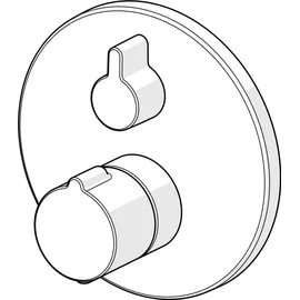 Hansa Fertigmontageset HANSABLUEBOX HOME UP-Brausetherm., m Mengenreg., chrom