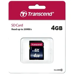 Transcend Premium SDHC-Karte Industrial 4 GB Class 10 TS4GSDHC10