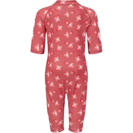 hummel Cala Uv-kurzarm-overall - Dusty Cedar - 80 cm