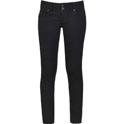 Love to be by LTB Damen Jeans Vivien Slim Fit Schwarz Wash 4796 Hoher Bund Reißverschluss W 42 L 30