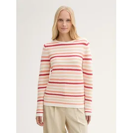 Tom Tailor Ottoman Pullover Peachy Knit Stripe Design 2XL