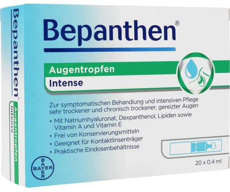 bepanthen augentropfen intense