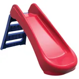 Habitat et Jardin - Palplay Klappbare Rutsche 4 Fuß Rot/Blau
