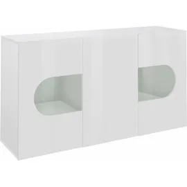 Home Affaire Sideboard 150 x 81 x 40 cm Weiß