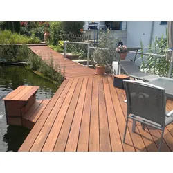 Ipe Terrassendielen, 21x90 mm, KD, glatt/glatt