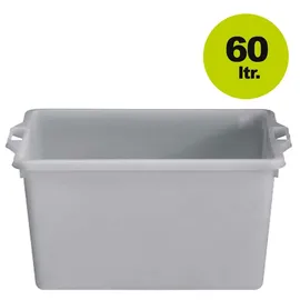 Graf Kunststoffbehälter eckig 60 l Natur