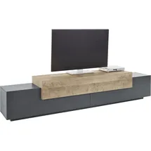 INOSIGN TV-Board Coro, Breite ca. 240 cm, anthrazit matt/Oak K356 | anthrazit matt