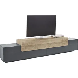 INOSIGN TV-Board Coro, Breite ca. 240 cm, anthrazit matt/Oak K356 | anthrazit matt