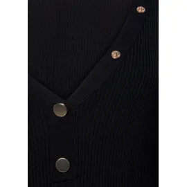 Buffalo Strickkleid Schwarz 36