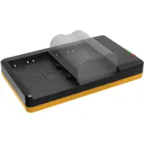 Dual-Ladegerät (Netz, USB) für Olympus BLM-1 BLM-5 /C-7070, C-8080 /E-3, E-5, E-30, E-300, E-330, E-520 ... s.Liste - inkl. 2A Netzteil (2 Akkus gleichzeitig ladbar)