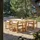 Tikamoon Gartenmöbel-Set Loen 4-tlg. Weiß
