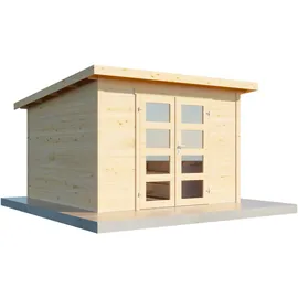 Wolff Finnhaus Thies 2,92 x 2,92 m Natur