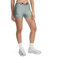 Under Armour Heatgear Kurze Leggings - SILICA GREEN