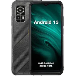 AGM H6 256GB/8GB RAM Dual-SIM 4G Schwarz Smartphone