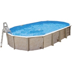 Interline Summer Schwimmbad Pool u. Schwimmbecken Diana | Blau | 610x360x132 cm | Basic Set