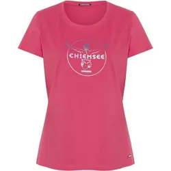 CHIEMSEE T-Shirt mit CHIEMSEE Jumper, Raspberry, XS