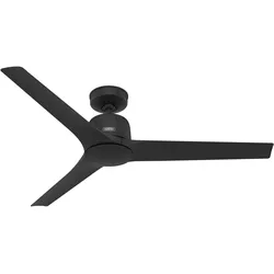 Hunter Deckenventilator Athens Schwarz mit Fernbedienung 132