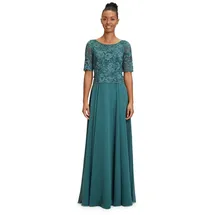 Vera Mont Abendkleid Spitze Grün 46