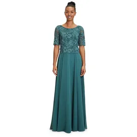 Vera Mont Abendkleid Spitze Grün 46