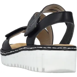Rieker Keilsandalette Damen Schwarz 39