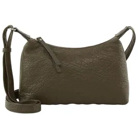 Tom Tailor Damen TTEVELINA S Umhängetasche aus genarbtem Lederimitat, grün, Uni, Gr. ONESIZE