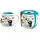 Trötsch Verlag Der kleine Maulwurf 3D Porzellantasse 0,3 l Mehrfarbig 5 St.