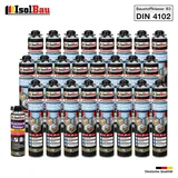Brunnenschaum 24 x 750ml Bauschaum 1 x Reiniger Montageschaum Pistolenschaum