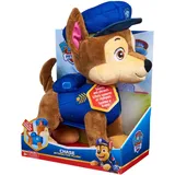 Paw Patrol Interaktives Plüschtier Chase mit wedelndem Schwanz, 20+ Geräuschen und Musik, ca. 32 cm, ab 3 Jahren