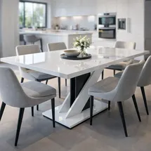 OTTO home Torino 120 x 75 x 80 cm schwarz/weiß