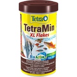 Tetra TetraMin XL Flakes - Fischfutter in Flockenform für größere Zierfische, ausgewogene Mischung für gesunde Fische und klares Wasser, 500 ml Dose