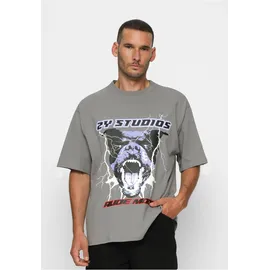 2y studios Rottweiler Oversize Tee - grau, - XL