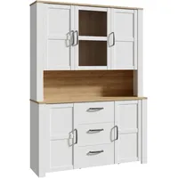 Forte Buffet Toneo 146,1 x 42 x 205,4 mehrfarbig
