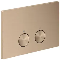 Hansgrohe FlushPlate Drückerplatte Gold/Rot