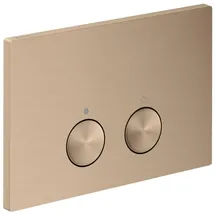 Hansgrohe FlushPlate Drückerplatte Gold/Rot