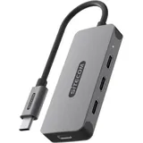Sitecom USB-C zu 4x USB-C-Hub (15?cm, 4x USB-C 3.2 Gen 1)