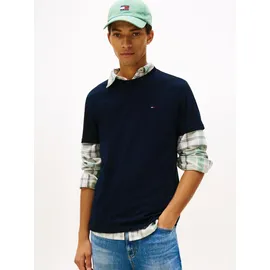 Tommy Hilfiger T-Shirt TOMMY JEANS "TJM EXTRA SLIM 3 PACK", Herren, Gr. XXL, schwarz (schwarz, schwarz night navy, ecru), Single Jersey, Obermaterial: 100% Baumwolle, slim fit normal, Rundhals, eingesetzt abgesteppte Kante, Shirts T-Shirt, Mit Rundhalsausschnitt
