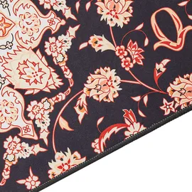 Beliani Teppich Schwarz 60/200 cm
