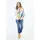 GOLDNER Jerseyjacke mit Pailletten weiß 44