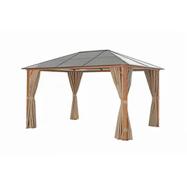 Konifera Aruba 2.0 3,59 x 2,60 m inkl. 4 Seitenteile Beige