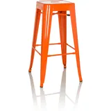 HJH Office Barhocker VANTAGGIO HIGH - Orange