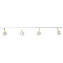 MARELIDA LED Lichterkette Weihnachtsbäume 1,35 m Weiß