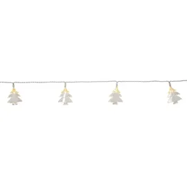 MARELIDA LED Lichterkette Weihnachtsbäume 1,35 m Weiß