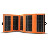 Solarpanel Solarmodul Tragbares 50.5x19cm 10W USB-Anschluss Klappbar Wohnmobil