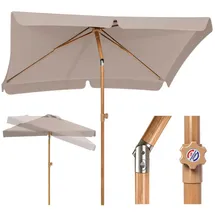 Sekey Balkonschirm 200 x 125 cm Taupe