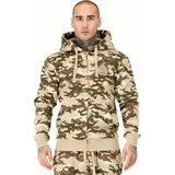 BENLEE Rocky Marciano Frasen Kapuzensweatjacke Herren Bunt S