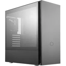 Cooler Master Silencio S600 - Gehärtetes Glas - Tower - ATX - Seitenteil mit Fenster (gehärtetes Glas)